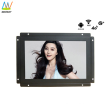 Open frame network android 10.1 inch LCD advertising display with Wifi 3G 4G optional